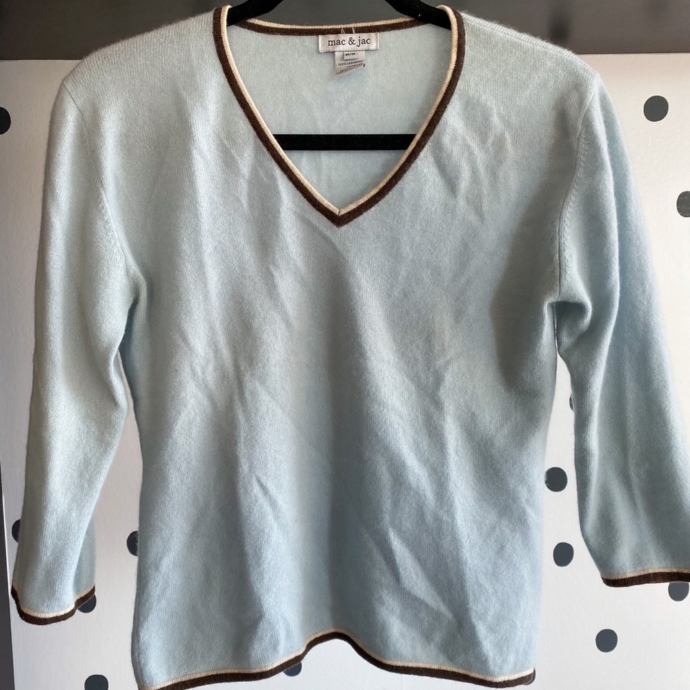 Mac & Jac 100% Cashmere Sweater (Size M)